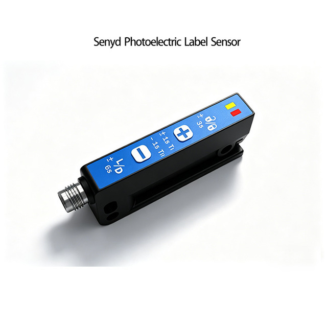 Slim Forked Shape Optical Detection Principle Photoelectric Label Sensor for Optimum Label Detection