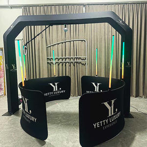 2025 Hot <b>Sale</b> Wedding Party <b>Used</b> Overhead 360 Photo Booth Truss Wireless Automatic Rotating Selfie - Product Image 5