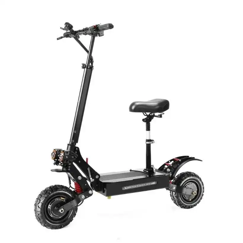 2 Wiel 2400W 52V 11Inch Wegband 10Inch Elektrische Scooter Verkopen Concurrerende Prijs Elektrische Scooter 50Km