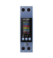 TUYA Smart Voltmeter WiFi Daya Hz Arus Tegangan Fase Tunggal dengan Fungsi Meter Proteksi Beban Berlebih KWS-303 WF Model 40A