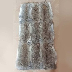 Chính hãng Tây Ban Nha thỏ pelts màu sắc tự nhiên 9 mô hình mặc quần áo thỏ lông tấm với mặt sau tốt - Product Image 1