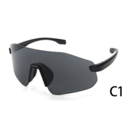 Lunettes de soleil de sport polarisées UV400 sans monture Perfect Quest P36KC06-13A, résistantes aux chocs, monture TR90, coupe-vent, directement de l'usine