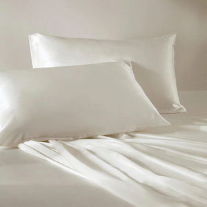 Funda de Almohada de Seda Satén de Lujo, con Logotipo Personalizado, Transpirable, para Hotel, Venta al Por Mayor OEM, Rectangular, para el Cuidado del Cabello y la Piel - Product Image 1