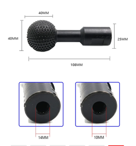 Fresa Rotante da 40mm per Intaglio del Legno, Utensile Industriale Fai-da-Te, Testa di Levigatura Sferica in Acciaio per Smerigliatrice Angolare - Product Image 3