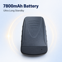 Localizador GPS Inteligente para Motocicleta, Vehículo y Automóvil, con Carga Inalámbrica, Batería de 7800 mAh, BDS, WiFi, LBS, Rastreo en Tiempo Real, Antirrobo, 4G