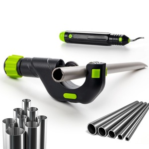 Schwarzgrüner Metallrohrschneider für Edelstahl, Kupfer, Aluminium und Eisen – Manuelles Schneidwerkzeug - Product Image 4
