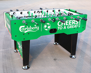 <span class=keywords><strong>Mesa</strong></span> de Futbolín de Estilo Moderno Personalizada con Impresión Verde y Operada por Monedas - Product Image 5