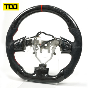 พวงมาลัยคาร์บอนไฟเบอร์ TDD สำหรับ Subaru รุ่น Red Center Remark - Product Image 2