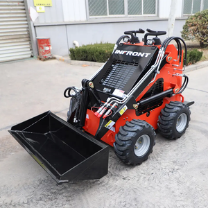 Produk baru selip mini 1 ton selip steer v1000 selip steer loader dengan mesin perkins - Product Image 2