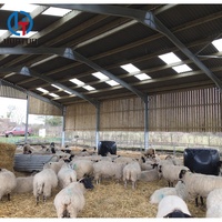 Ferme professionnelle, ferme, maison de mouton, chèvre