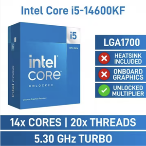 Procesador para computadora de escritorio de 13.ª generación, compatible con Core I5, Core I7-13700K, Core I5-14600KF, 16 núcleos, 20 subprocesos, 3.4GHz, 30MB, otros sockets - Product Image 2
