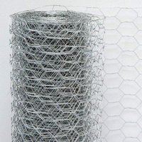 Rouleau de grillage hexagonal galvanisé pour clôture de poulailler