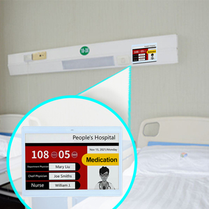 E Ink Display Epaper Asset <b>Tracking</b> <b>Tag</b> For Medical Equipment Management, Monitor Location & Maintenance Status Across Hospital - Product Image 1