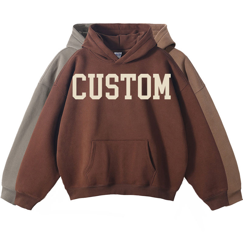 Brown Hoodie Outfit Brown Color Hoodie Pullover Style