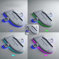 Support de base multifonctionnel de refroidissement et de charge pour console de jeu PS5 Slim et manettes – Meilleures ventes