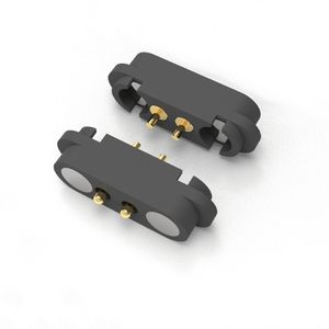 2-контактный разъем 2,5 мм, магнитный Pogo Pin-разъем для зарядного устройства, гнездовой и гнездовой разъем, прямой поставщик OEM/ODM - Product Image 3