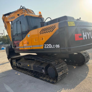 อุปกรณ์ขุดเจาะไฮดรอลิก22ตันฮุนได220LC 9S ทนทานสำหรับงานก่อสร้างและงานขุดดิน - Product Image 1