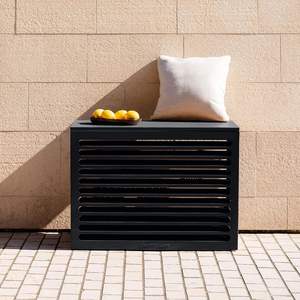 Prix d'usine 96x48x72cm Protège contre les intempéries et les parasites Assure une excellente circulation de l'air Design discret et épuré Anthracite - Product Image 2