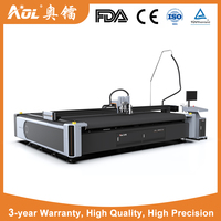 Máquina de Corte CNC al Vacío Multizona AOYOO para Tablero de Espuma Acústica de Fibra de Poliéster