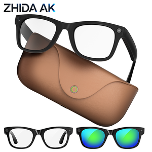 Nouvelle tendance : <span class=keywords><strong>Lunettes</strong></span> intelligentes IA, <span class=keywords><strong>lunettes</strong></span> caméra et vidéo, reconnaissance vocale et d'image IA GPT, traduction en temps réel, nouveau design - Product Image 1