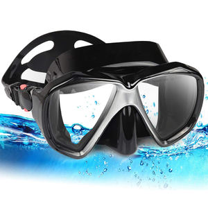 XIALE temizle vizyon tüplü dalış maskesi anti-sis cam lensler silikon etek ekipmanları ile sualtı dalış XALE - Product Image 1