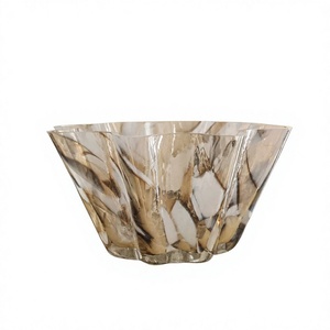 Porte-bougie chauffe-plat en verre fait main, résistant à la chaleur, décoratif pour Noël, la Saint-Valentin, Pâques et la maison - Product Image 1