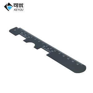ไม้บรรทัดวัดม่านตาโลหะคียู 17.7 ซม. สำหรับช่างวัดสายตา รุ่น Qt0096 - Product Image 1