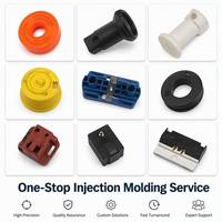 Piezas de Moldeo por Inyección de Alta Precisión Personalizadas, Certificadas ISO 9001 Clase 103, Componentes de Plástico PEEK POM ABS Nylon para Automoción