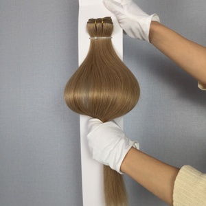 จัสมินบิวตี้ ลดราคาพิเศษ ผมต่อแบบวีฟท์ เส้นผมแท้ เรมี่ เวอร์จิ้น คิวติเคิล แฮร์ ดับเบิ้ลดรอน แบบวีฟท์ติดด้วยเครื่องจักร ผมต่อแบบเส้น - Product Image 4