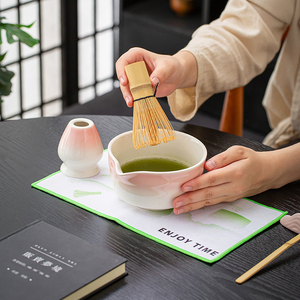Biểu Tượng Tùy Chỉnh Matcha Tea <span class=keywords><strong>Set</strong></span> 4 Để 10 Miếng Nhật Bản Matcha Bát Trà Râu Đứng Tre Matcha OEM <span class=keywords><strong>Set</strong></span> Whisk Với Hộp Quà Tặng - Product Image 6
