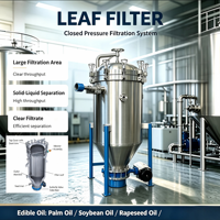Filtre à feuilles de qualité industrielle à haute efficacité, bonne étanchéité, performance stable, pour la filtration de l'huile de tournesol