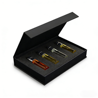 Boîte cadeau en carton rigide de qualité supérieure avec insert en mousse personnalisé, présentoir de flacon d'échantillon de parfum miniature de luxe, emballage sécurisé