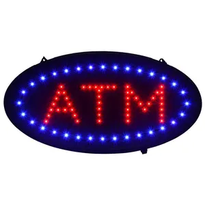 Led Publicité Enseignes Commerciales Usine Offre Spéciale Personnalisé Super Lumineux LED ATM SIGNE Led Lettre Signes Ouverts Usine
