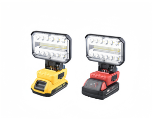 Lampe frontale laser LED pour travaux extérieurs - Lumière de travail à <span class=keywords><strong>batterie</strong></span> au lithium - Product Image 1