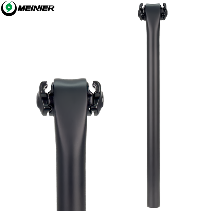 31.6mm Carbon Seatpost – 187g, 350mm, 3k Matte Finish – Road & MTB Compatible