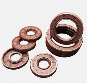 하이 퀄리티 TC 오일 씰 스켈레톤 더블 립 NBR FKM 실리콘 고무 오일 씰 회전 샤프트 스틸 중국 유압 기계 - Product Image 5