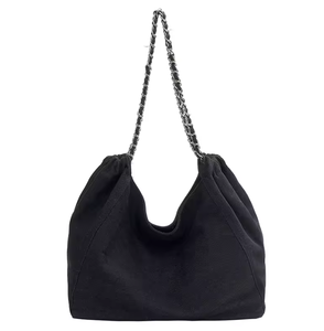 Bolso de Mano de Lona Estilo Vaquero Retro para Mujer, Bolso de Hombro Hecho a Mano, Bolso de Mensajero Simple con Correa, Bolso de Compras a la Moda - Product Image 5