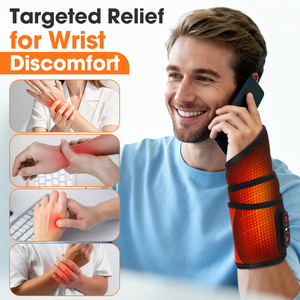 Ceinture chauffante sans fil à lumière rouge avec logo personnalisé pour massage des pieds, des mains, des chevilles et des poignets - Product Image 3