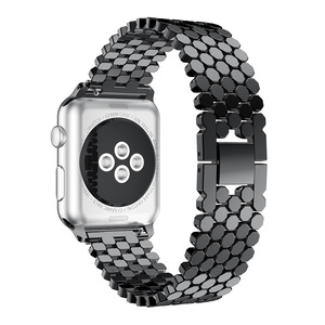 BOORUI — échelles métalliques en acier inoxydable, bracelet de luxe, pour Iwatch 6 5, 42mm 44mm pour <span class=keywords><strong>Apple</strong></span> <span class=keywords><strong>Watch</strong></span> série 7 <span class=keywords><strong>45</strong></span> <span class=keywords><strong>MM</strong></span> - Product Image 4