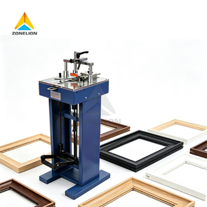 Máquina <span class=keywords><strong>de</strong></span> ensamblaje <span class=keywords><strong>de</strong></span> marcos <span class=keywords><strong>de</strong></span> <span class=keywords><strong>madera</strong></span> con operación manual y a pedal, para marcos <span class=keywords><strong>de</strong></span> fotos y marcos <span class=keywords><strong>de</strong></span> punto <span class=keywords><strong>de</strong></span> cruz, con función <span class=keywords><strong>de</strong></span> engrapado <span class=keywords><strong>de</strong></span> esquinas. - Product Image 1