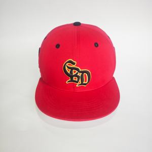 Casquette Snapback à 6 panneaux à visière plate avec broderie 3D personnalisée, style Skateboard Hip Hop Street Dance - Product Image 2