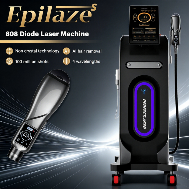 Perfectlaser AI Skin Analyzer Diode Laser Hair Removal Auto Parameter Matching Salon Beauty Equipment