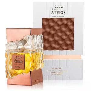 น้ำหอมอาหรับสำหรับผู้ชาย Ateeq <span class=keywords><strong>Nusuk</strong></span> Kamra กลิ่นติดทนนาน ขนาดพกพา ขายดีข้ามประเทศ - Product Image 1
