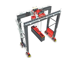 เครนยกตู้คอนเทนเนอร์แบบโครงเหล็กคู่ชนิด GMJ สำหรับใช้งานกลางแจ้ง ทนทาน - Product Image 3