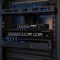 Grandstream GCC6011 Gateway Empresarial Todo en Uno, Router VPN, NGFW, Firewall, IP PBX, Wi-Fi 6 AX4200, Switch de Capa 3 Gigabit de 10 Puertos