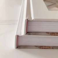 Album Foto Berwarna Penuh Custom dengan Jilid Jahit Hardback, Pencetakan Sesuai Permintaan, Buku Resep Makanan Hardcover, Buku Foto Meja Kopi