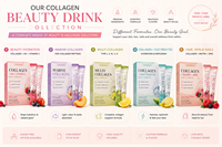 Collagène Peptides Acide Hyaluronique Vitamine C Sachets en Stick OEM Poudre de Boisson Beauté