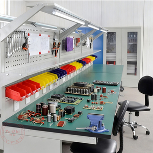 Tùy chỉnh điện làm việc băng ghế dự bị bảo trì bàn làm việc bàn làm việc ESD băng ghế điện thoại di động sửa chữa máy trạm mang dễ dàng - Product Image 4