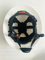 Casque de sécurité FORTE à visière intégrale réglable en HDPE, protection de la tête, type 1 ANSI, coloré, hydro-imprimé, pour l'industrie