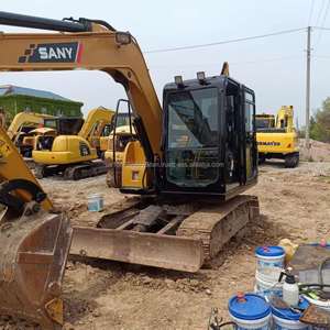 Excavadora Sany SY 75C Pro de Segunda Mano, Modelo 2023, 7.5 Toneladas, Cucharón de 0.32m, Alta Eficiencia, Certificada, Construcción Hidráulica China - Product Image 3